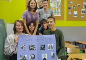 uczniowie plakat dyslektycy