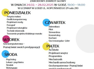 Cykl 5-dniowych warsztatów dla klas ósmych
