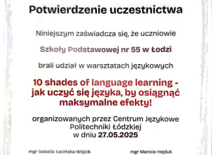 Warszaty Językowe na PŁ