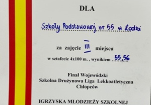 zdjęcie dyplomu
