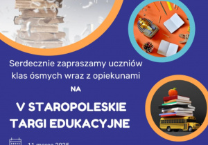 plakat - targi edukacyjne