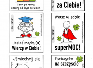 Ósmoklasiści - Powodzenia!!!
