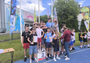 finaliści na podium