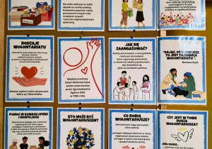 gazetka dotycząca wolontariatu