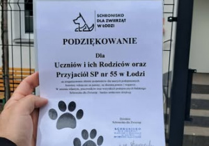 list od łódzkiego schroniska