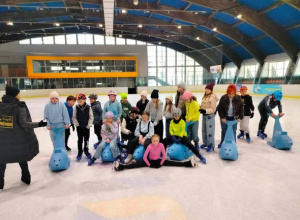 Zajęcia na lodowisku