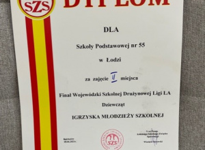 II miejsce dziewcząt Finał Wojewódzki "Igrzyska Mlodzieży Szkolnej"